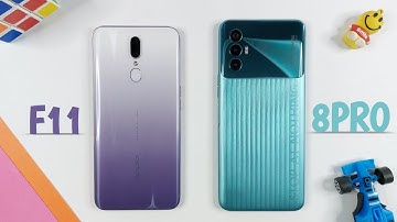 Tecno Spark 8 Pro Vs Oppo F11 Speed Test & Comparison