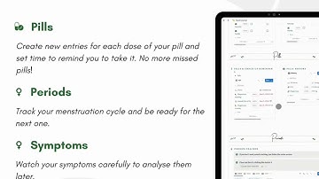 Notion Template  Health Planner Demo