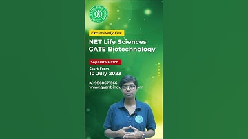 CSIR Net Life Sciences, Gate Biotechnology Batch Start from 10th July 23. Seperate Batches