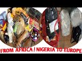 Food stuffs to bring from Nigeria to Europe | Unboxing my African food stuffs | Norway.