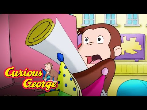 Curious George 🐵  Surprise Birthday 🐵  Kids Cartoon 🐵  Kids Movies 🐵 Videos for Kids