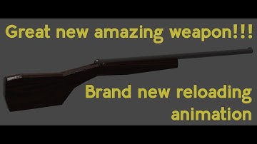 hunting rifle reloading animation