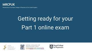 Get ready for your Part 1 online exam screenshot 3