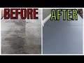 Painting And Sealing A Concrete Driveway Floor - Easy Step By Step