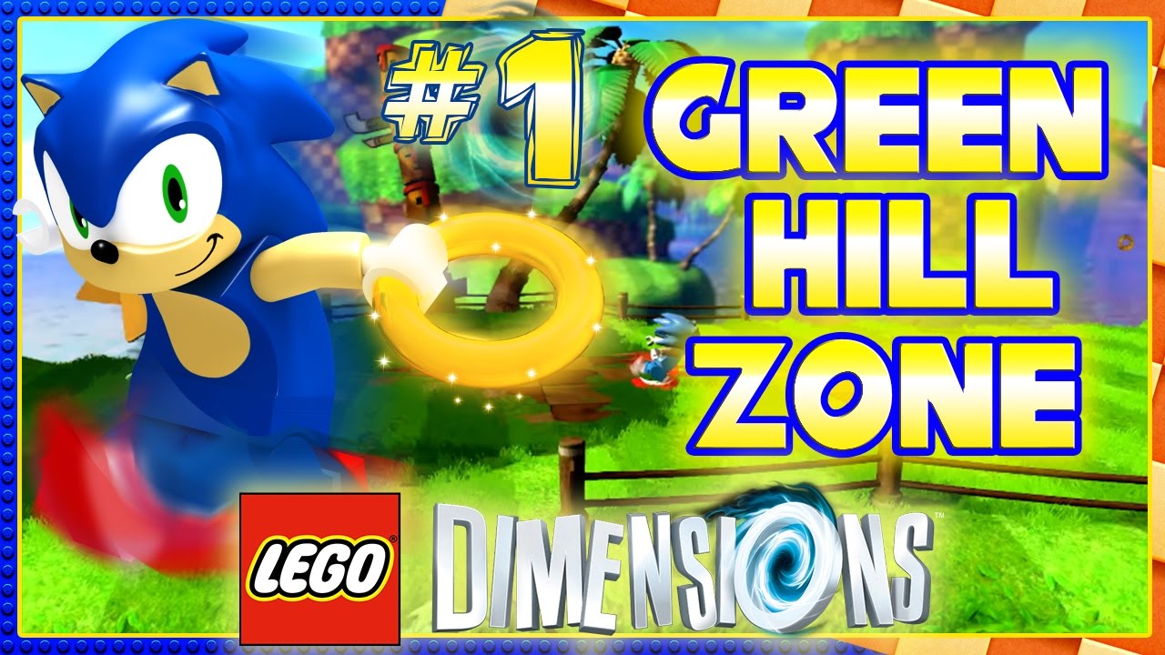 Lego Dimensions: Sonic the Hedgehog Part 1 GREEN HILL Zone Gameplay  Walkthrough 