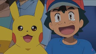 Ash Cries When He Leaves Alola Pokemon Sun and Moon Episode 146 English Sub Clip