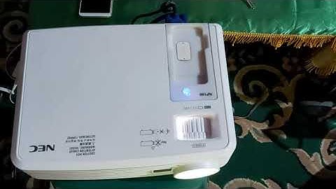 NP100 NEC Projector Tested || how to check the nec projector and how to use it || you must know