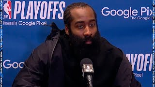 James Harden On Sweeping The Nets 4-0, Postgame Interview