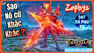 AOV game guide | ZEPHYS mùa S1-2024 | có  3 cách combo !!!