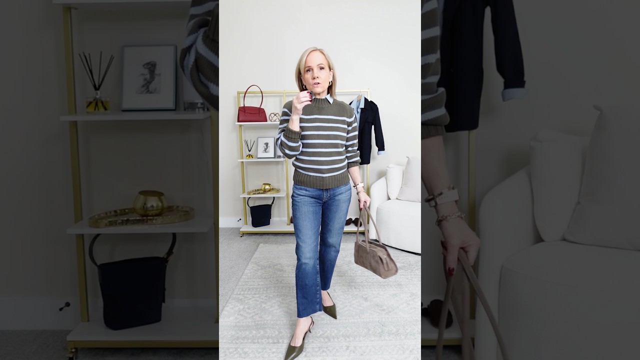 This Walmart Sweater is SO Good | Fall Outfits at 5’0” #walmartfashion #petitefashion #fallfashion