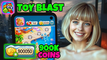 Toy Blast Hack ✅ How to Get 900K FREE Coins in Toy Blast Game (iOS & Android)