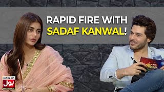 Rapid Fire With Sadaf Kanwal | BOL Nights | Ahsan Khan | BOL Entertainment