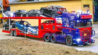 Rc Trucks, Rc Dump Truck Volvo A40G Xdrc 6X6 Hydraulic, Rc Machines, Rc Hitachi Zw370 Wheel Loader!!