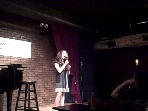 Gianna Hodes and Dan McEntee at Broadway Comedy Cl...