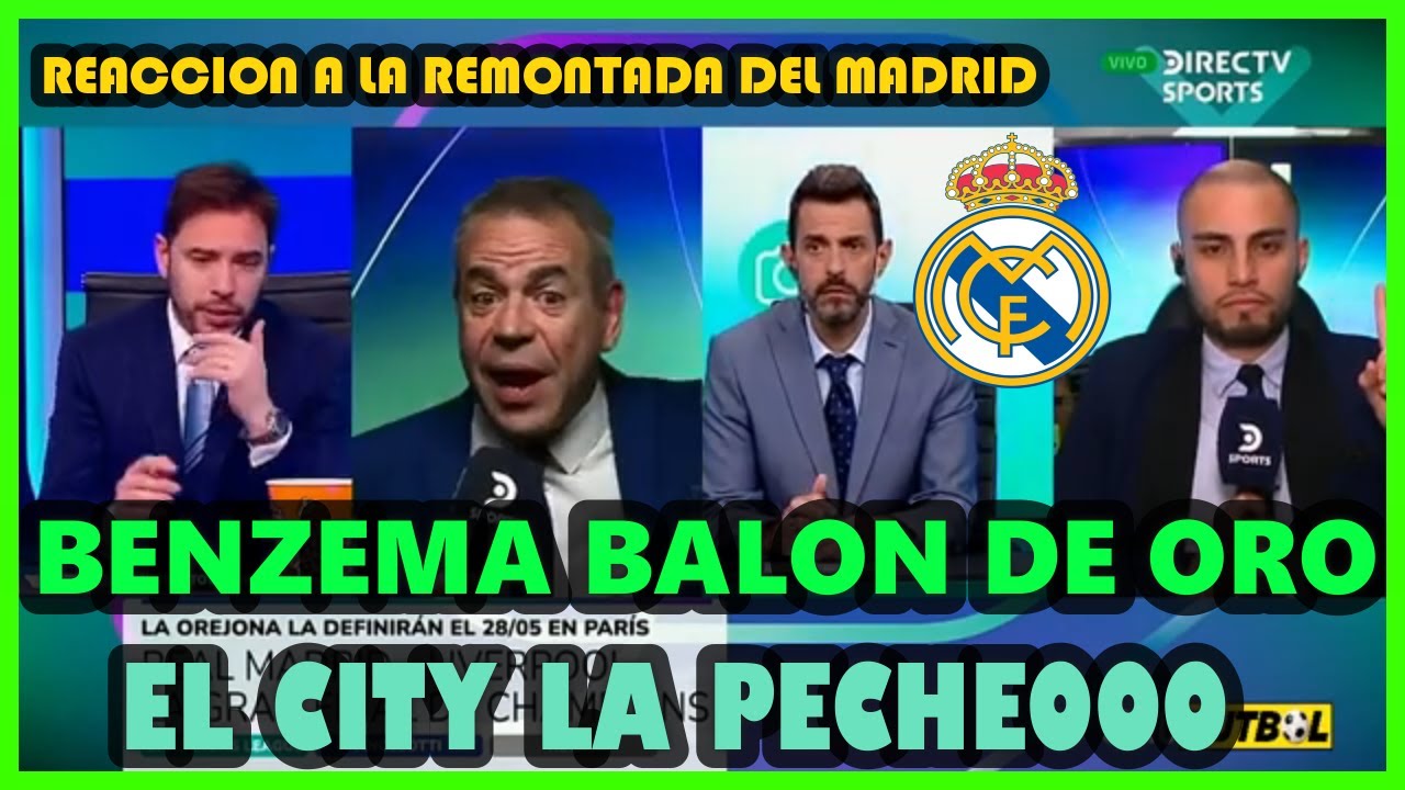 FUTBOL TOTAL analiza la remontada del REAL MADRID #PEP  #CHAMPIONS #PERU #QATAR #MUNDIAL #futbol