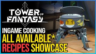 Tower of Fantasy Cooking and Creation Recipes Guide – ClutchPoints