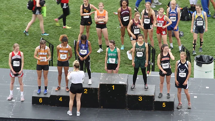 2019 State Track - Paige Baird 400M Podium