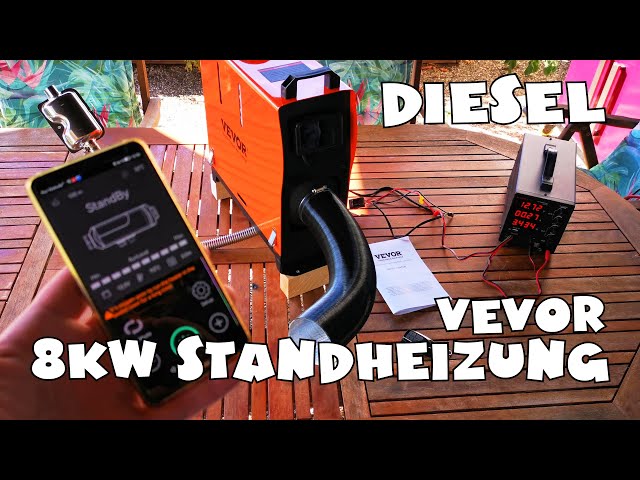 Beste Alternative zur DIY Heizkiste - 8KW Vevor Diesel Standheizung vs 5KW  Heizkiste 