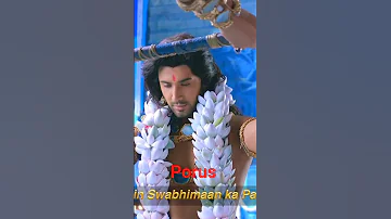 Porus The Live Telor Scene In The Action Scene Momate The Song 