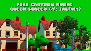 Top Cartoon Houses Green Screen Effects - Free To Use💚💚💚