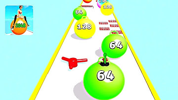Yoga Ball Run ! All Levels Gameplay (1-9) android, ios