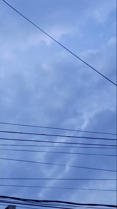 penampakan Buraq waktu magrib, perhatikan dengan jelas