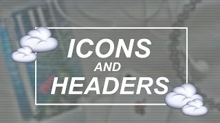 Icons and Headers - Honeymoon