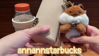 590ml/20oz Warm Autumn Novel Style Stainless Steel Cup with Starbucks Logo  Bottle Holder – Ann Ann Starbucks