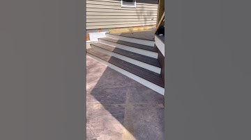 AZEK INSTALLATION! #azek #trim #deck #unstoppable #me #build #skills #carpenter #fine #details #good