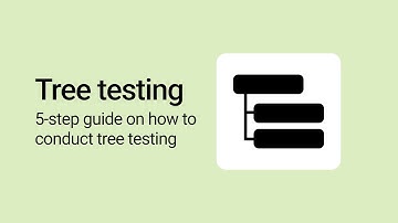 Tree testing in product design