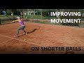 Tennis lesson: SHORT BALL&#39;S MOVEMENT / with WTA player Dia Evtimova (BUL)