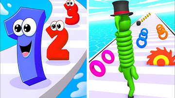 Number Master VS Long Neck Run All Levels Speedrun Gameplay walkthrough Android ios Ep1 video 2025