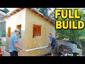 Build a 10x12 modern shed diy start to finish for around 11000