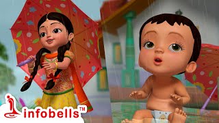 Pani Barsa Chham Chham Chham  पानी बरसा छम छम छम | Hindi Rhymes collection for Children | Infobells