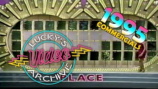 1995 CBS Wheel of Fortune Commercials Lucky&#39;s Video Archive Vol. 12