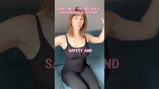 Somatic movement to retrain the brain for safety after trauma, anxiety or stress #shorts