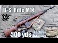 Us rifle m14  500yds  prcision pratique springfield armory m1a nm