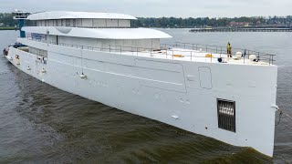 Fifth yacht in the make for Whatsapp founder: the 101m/ 330ft Project 1013