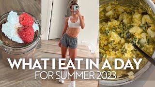 WHAT I EAT IN A DAY // for Summer 2023