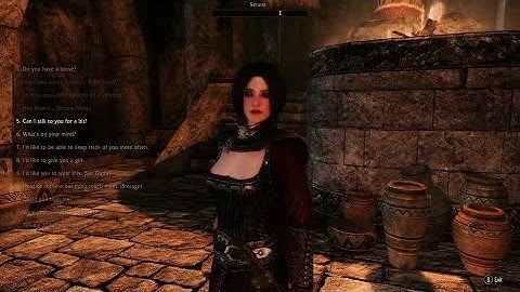 Skyrim -  Serana Dialogue Add-on - (SDA MOD) -  Playthrough - 30 (Dragonborn Initiation)