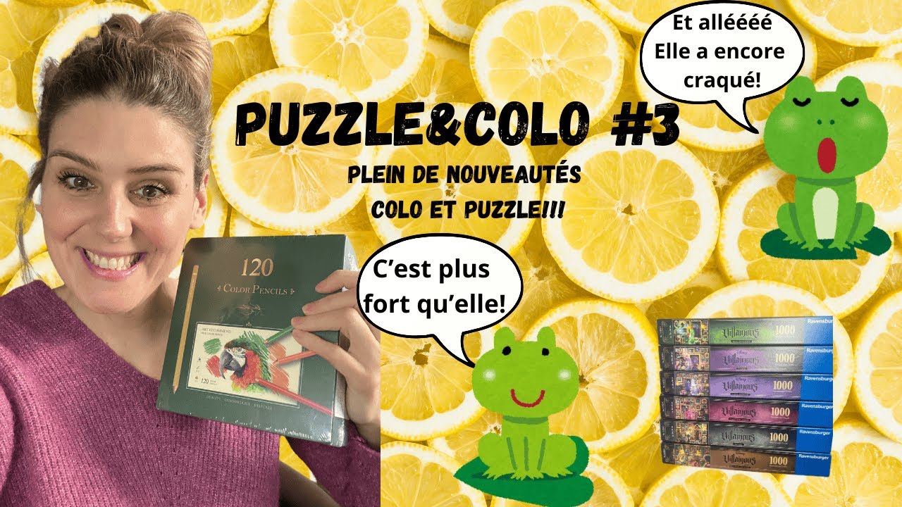 PUZZLE & COLO #3 (plein de nouveautés colo et puzzle...)