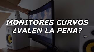 Monitores CURVOS | ¿VALEN LA PENA? ¿para gaming? ¿para edición? | 16:9 | 21:9 | 32:9