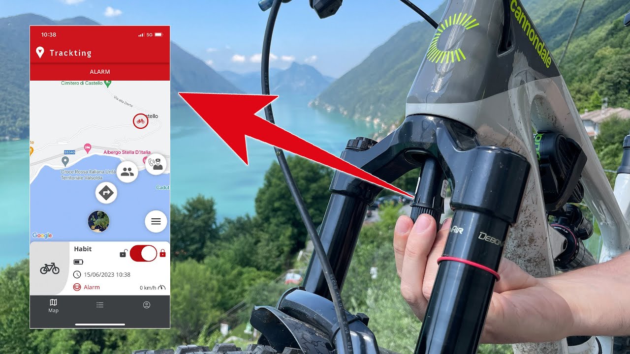 Trackting Bike T9: l'antifurto gps che ti telefona