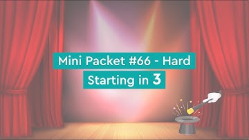 Mini Packet 66 - Left or Right Hands (Sleight of Hands) - Hard