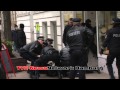 Enfrentamientos en Bruselas entre policía y ... - YouTube