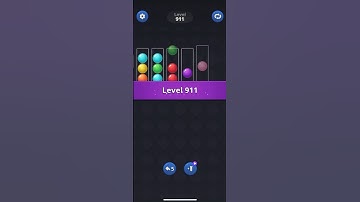 Color Bubble - Ball Sort Puz (Level 911)