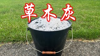 【庭院种菜】怎么烧制用不完的草木灰