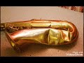 Restoration saxophone , King Super 20 silversonic