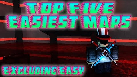 Roblox - Flood Escape 2 - Top 5 Easiest Maps (Excluding Easy)