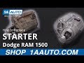 How to Replace Starter 1994-2002 Dodge RAM 1500